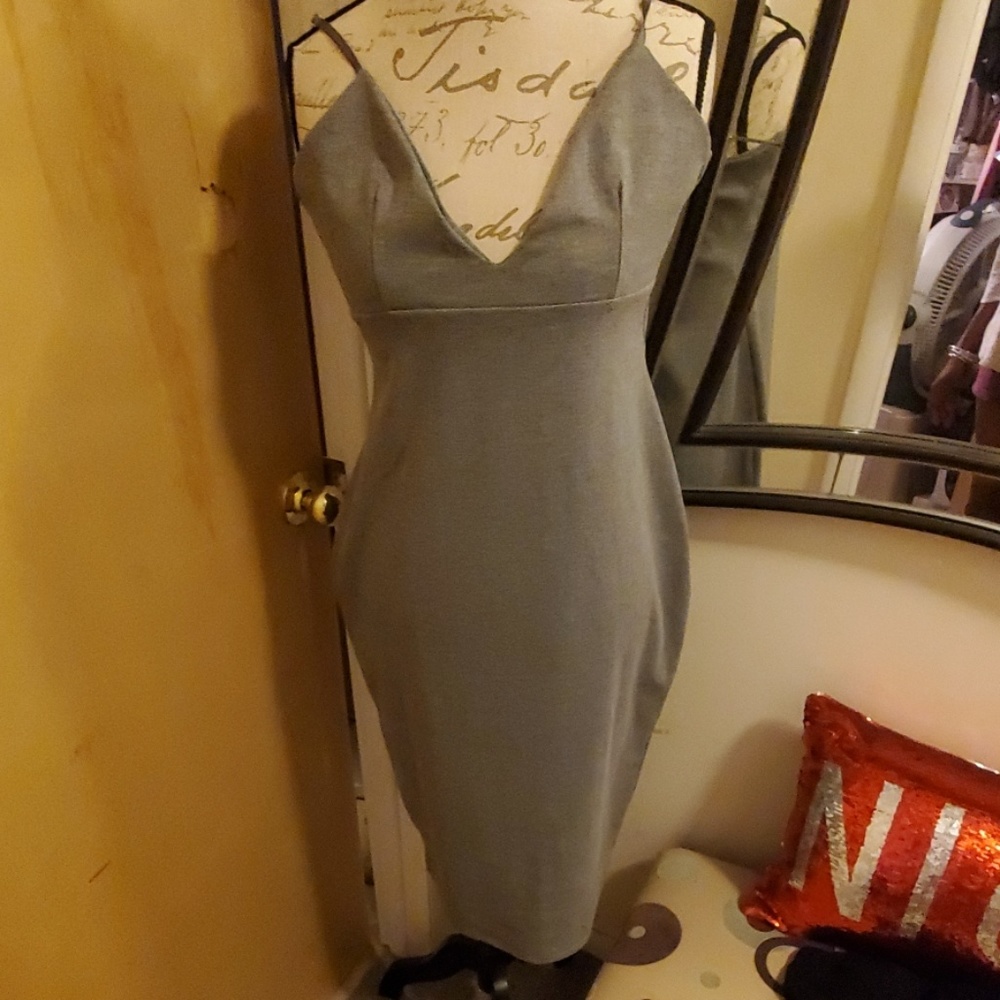 Gray dress